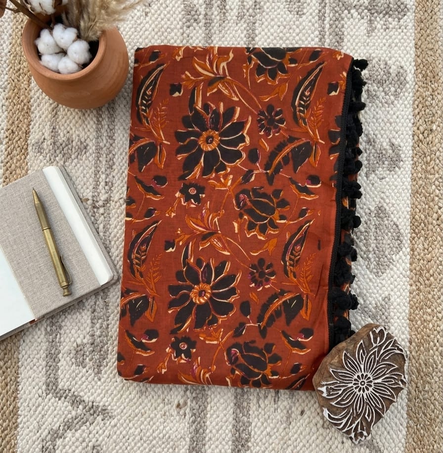 ITHAL Mul Mul cotton Saree