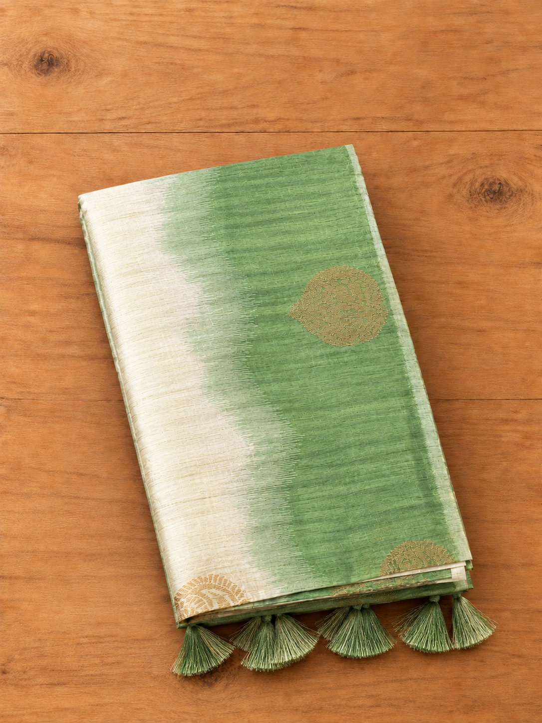 Maadhanki Tuassar Silk Saree