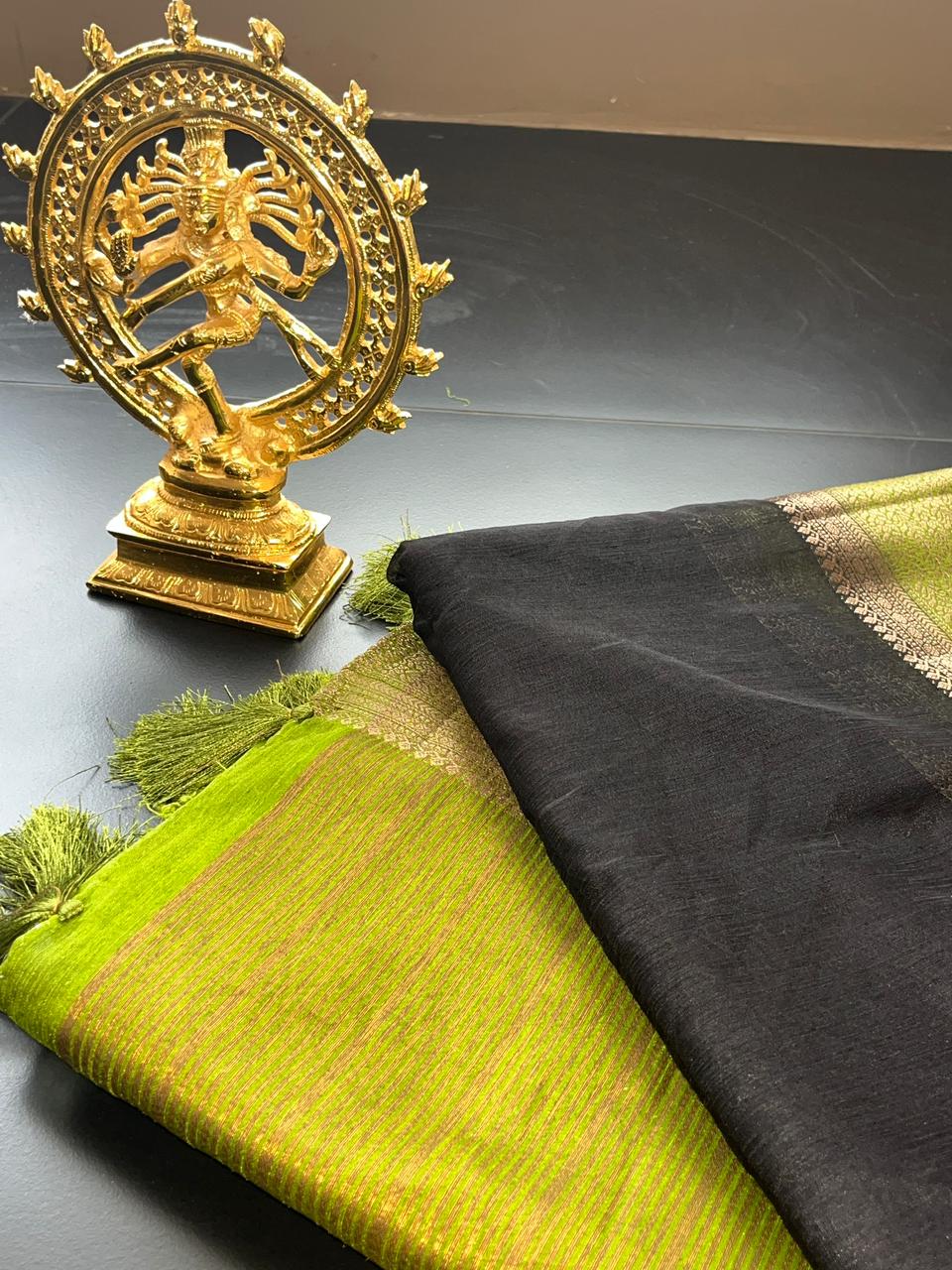 Linen Jute  Sarees