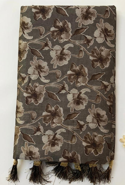 Ambal Chanderi linen cotton