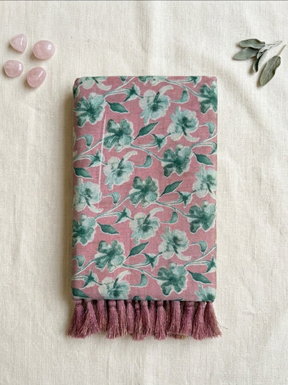 Ambal Chanderi linen cotton
