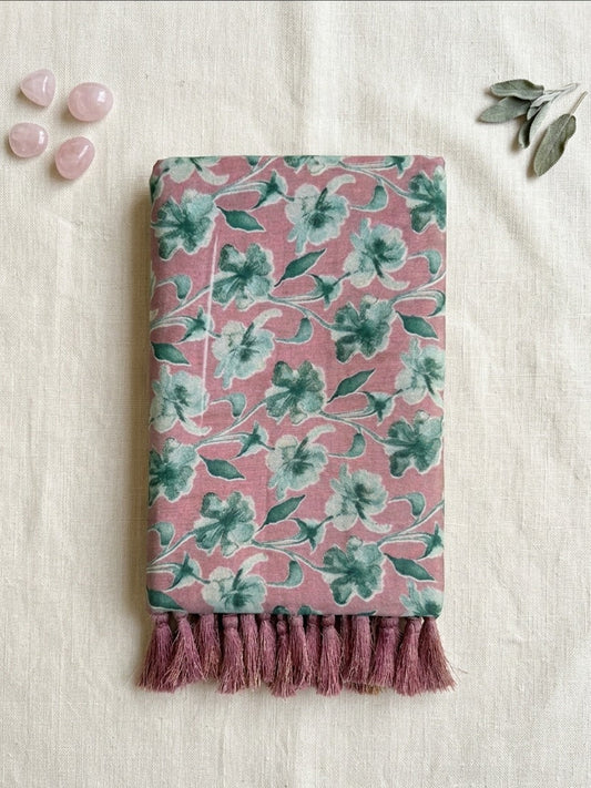 Ambal Chanderi linen cotton