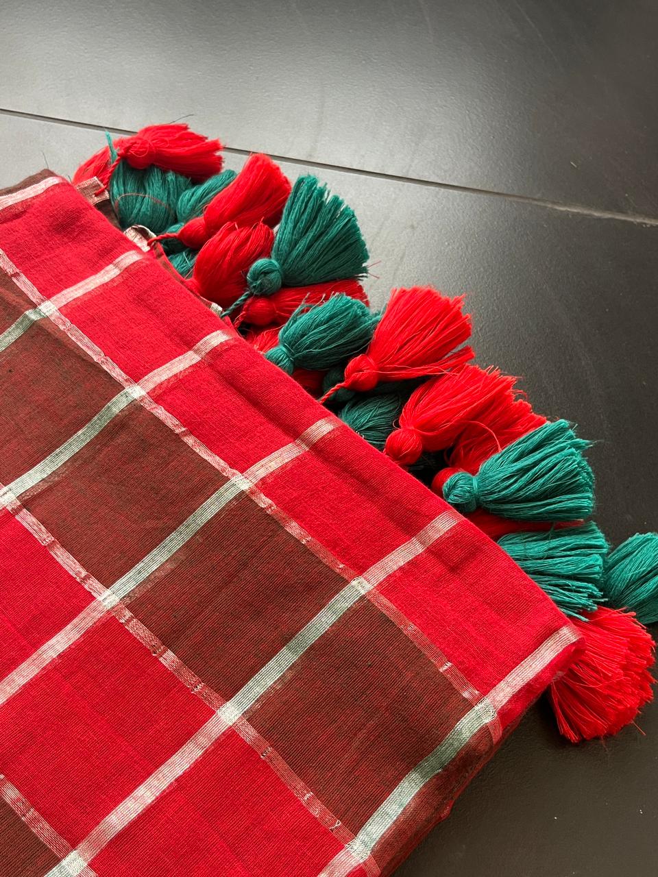 Chembarathi Mul Cotton Saree
