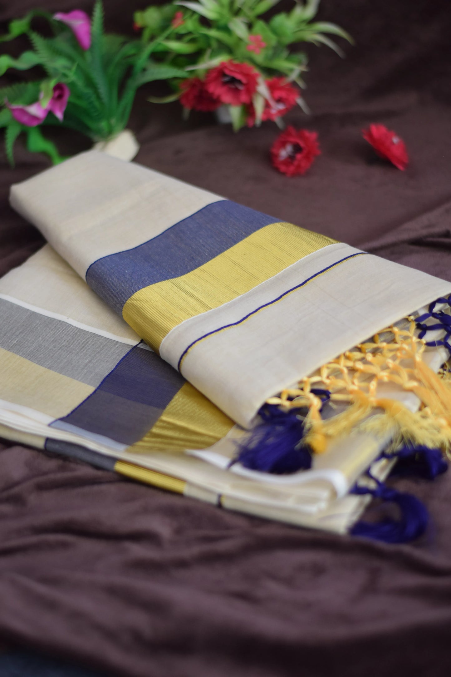 Chembakam_Kerala Tissue Saree