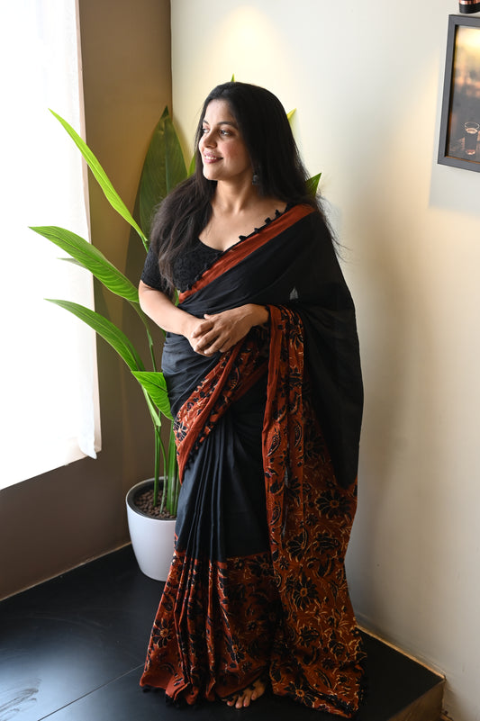 ITHAL Mul Mul cotton Saree