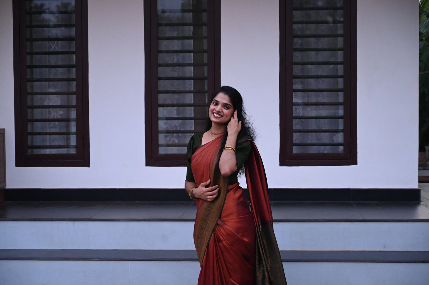 Kingini _Soft Silk Blend Saree