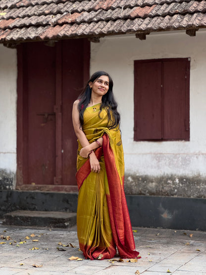 Kingini _Soft Silk Blend Saree