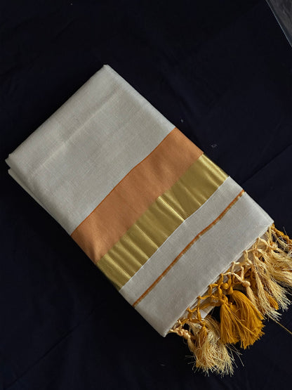 Chembakam_Kerala Tissue Saree