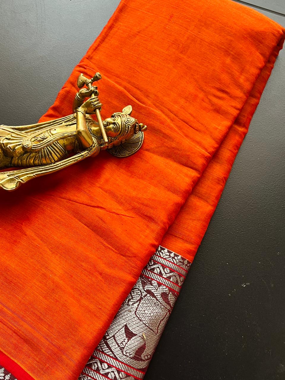 Minnaram Kanchi Cotton Saree