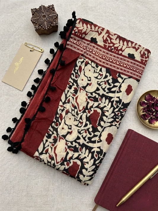 ITHAL Mul Mul cotton Saree