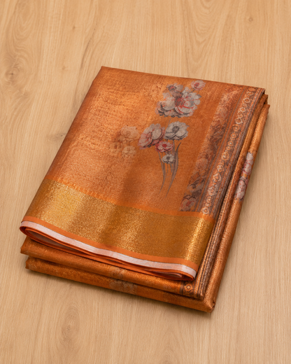 Chandra Semi Linen Saree
