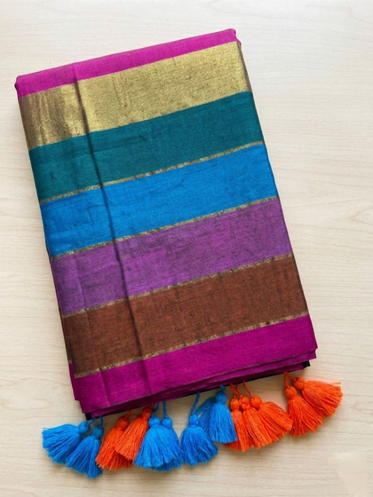 Varnam Mul Cotton Saree