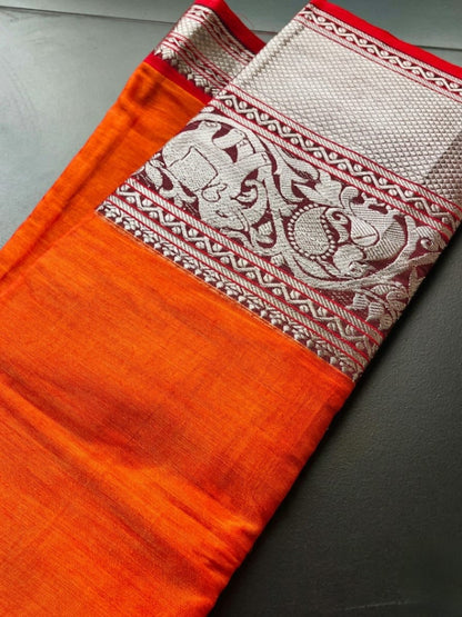 Minnaram Kanchi Cotton Saree