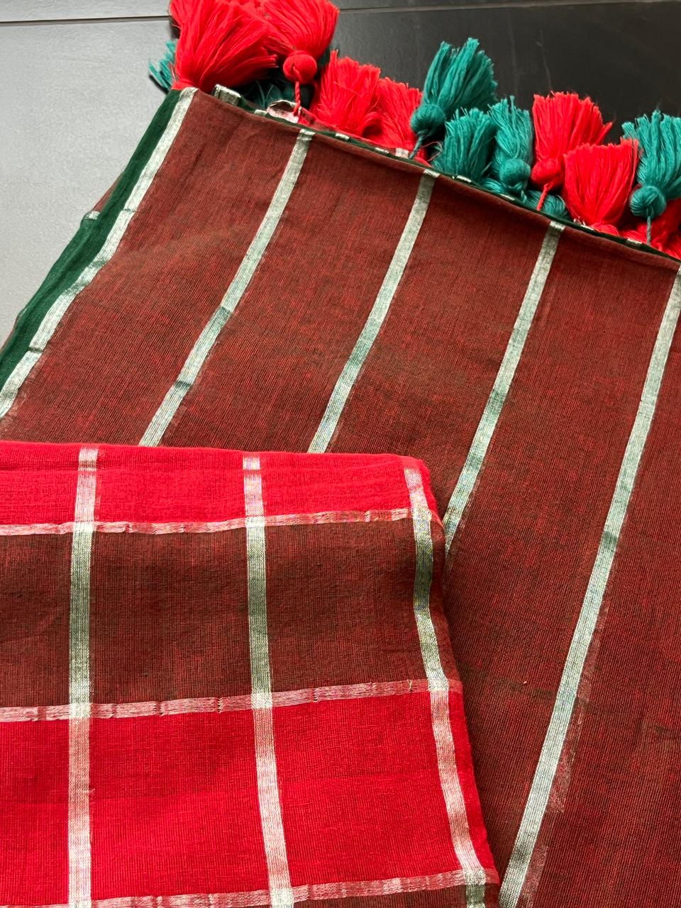 Chembarathi Mul Cotton Saree